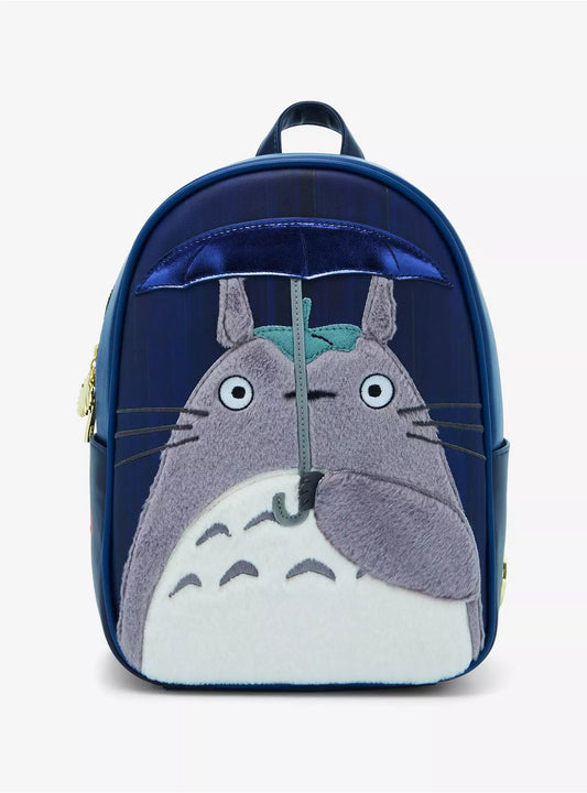 My Neighbor Totoro: Fuzzy Totoro Umbrella Her Universe Mini Backpack