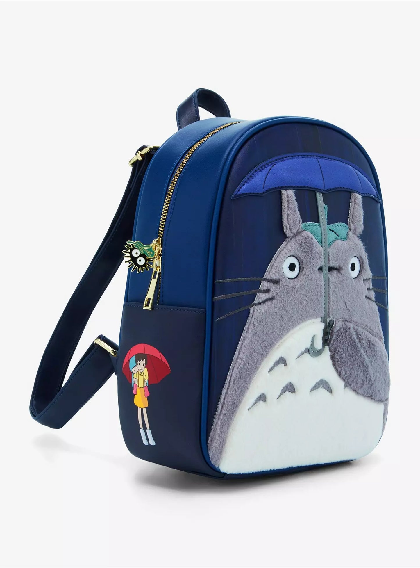 My Neighbor Totoro: Fuzzy Totoro Umbrella Her Universe Mini Backpack