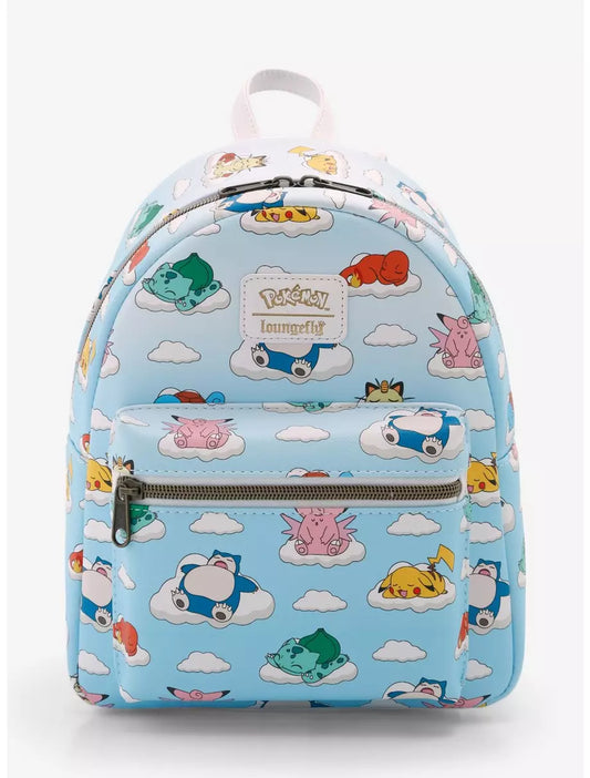 Pokemon Sleeping Characters Loungefly Mini Backpack