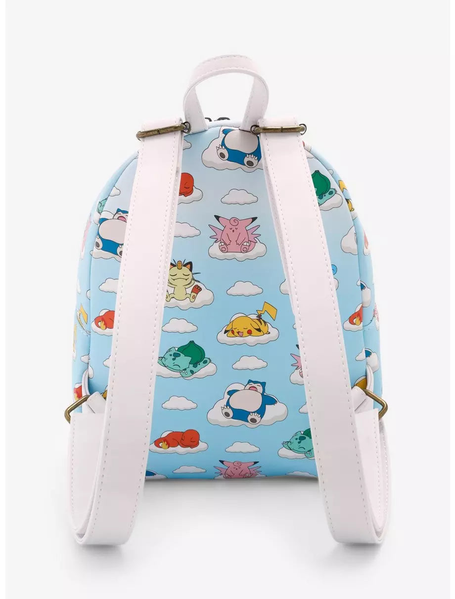 Pokemon Sleeping Characters Loungefly Mini Backpack