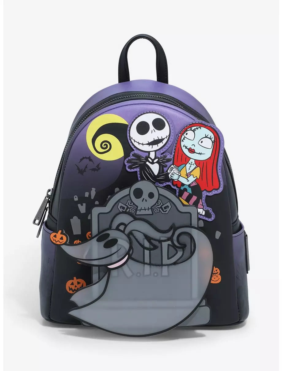 The Nightmare Before Christmas: Graveyard Loungefly Mini Backpack