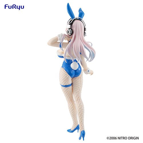 Super Sonico BiCute Bunnies Blue Rabbit Ver. FuRyu Figure