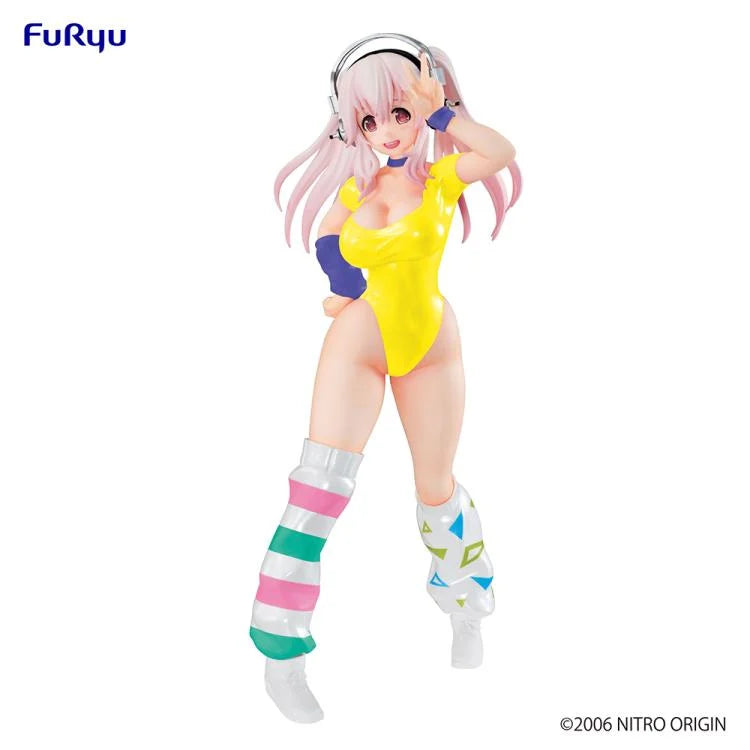 Super Sonico (1980's Yellow Another Color Ver.) FuRyu Figure